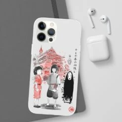 Spirited Away – Sen And Friends By The Bathhouse IPhone Cases -Ghibli 68168 134
