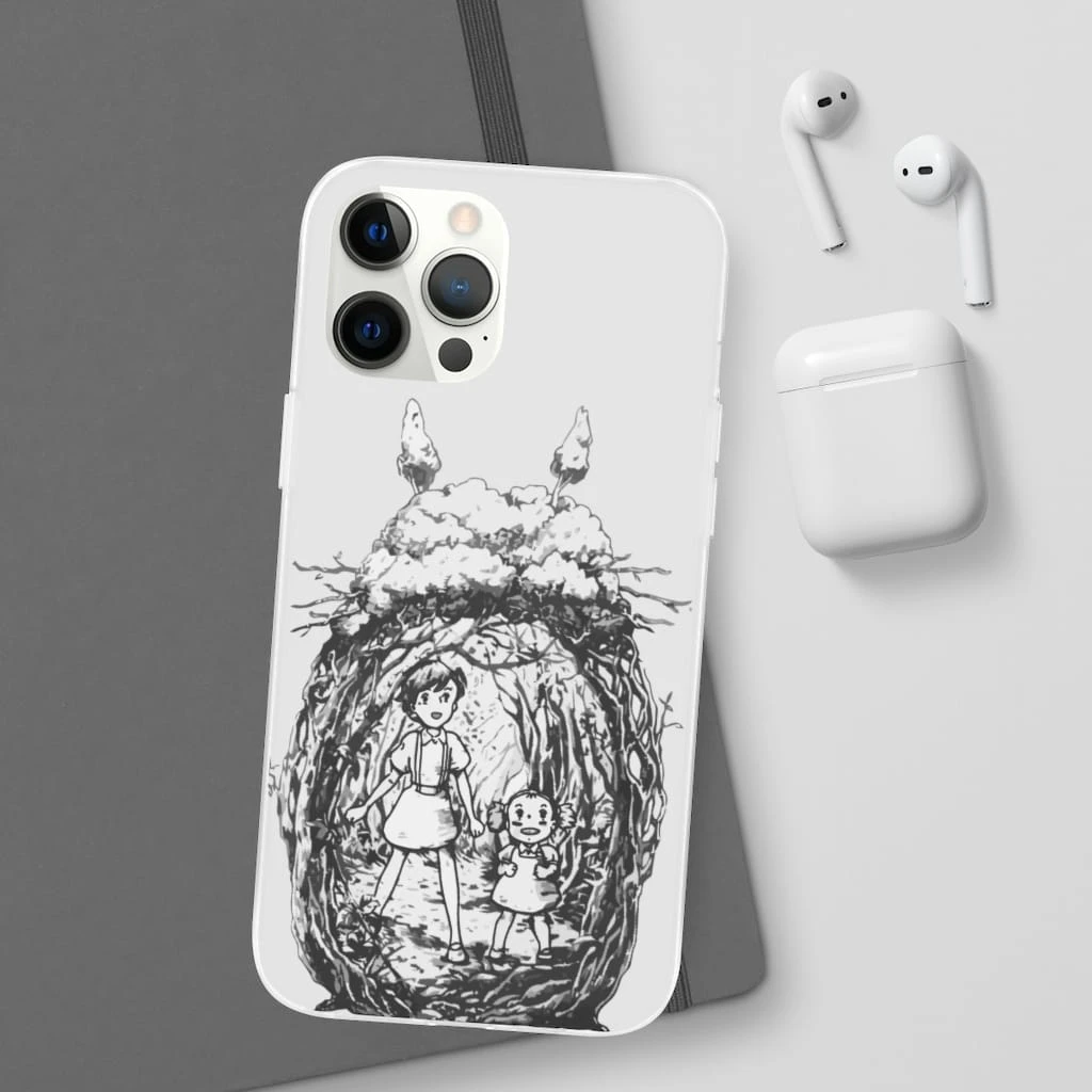 My Neighbor Totoro – Mei And Sastuki In The Forest IPhone Cases 3 My Neighbor Totoro – Mei And Sastuki In The Forest IPhone Cases - Image 3