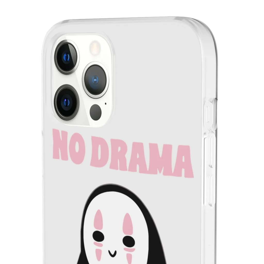 No Drama, No Face IPhone Cases 2 No Drama, No Face IPhone Cases - Image 2