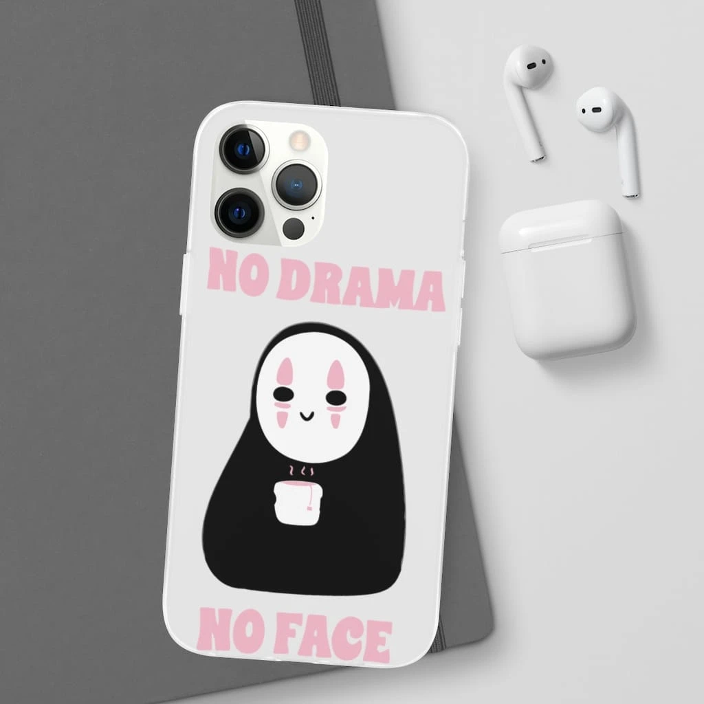 No Drama, No Face IPhone Cases 3 No Drama, No Face IPhone Cases - Image 3