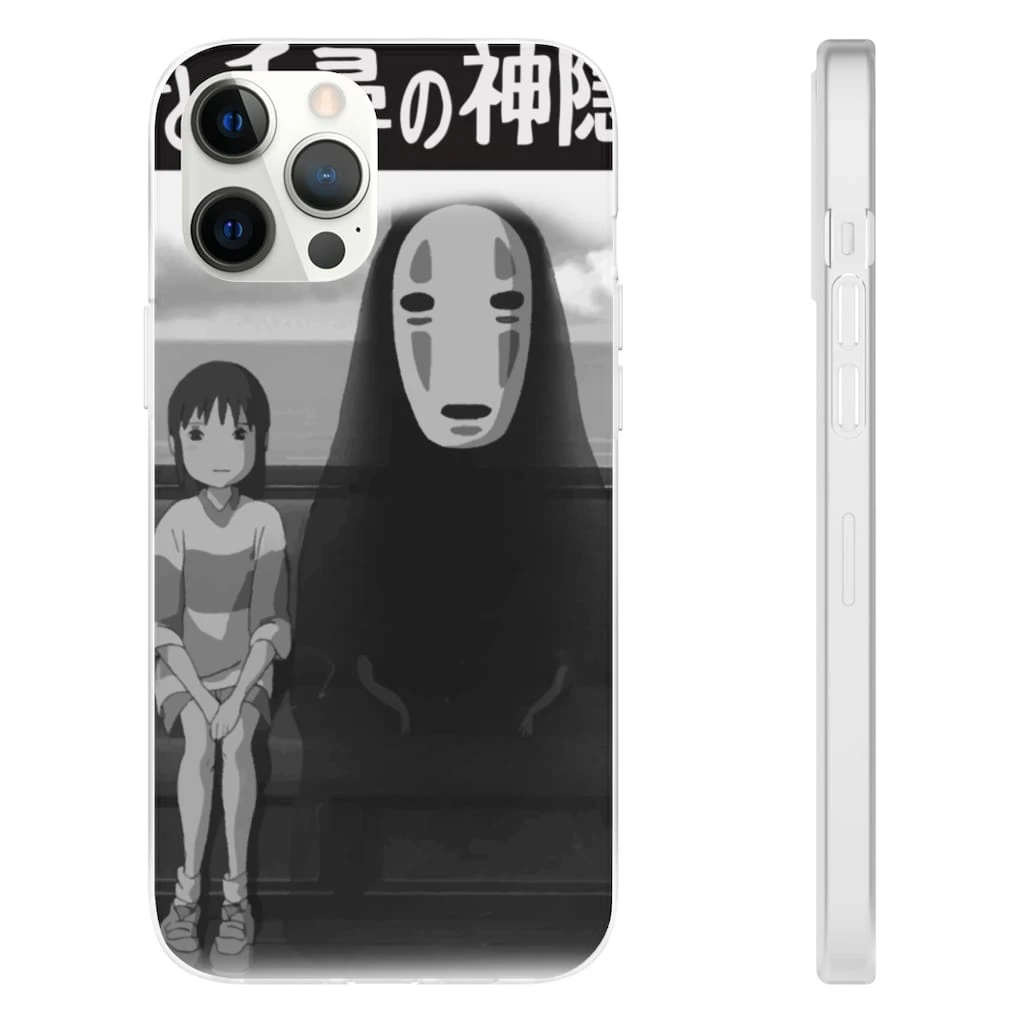 Spirited Away – Chihiro And No Face On The Train IPhone Cases 1 Spirited Away – Chihiro And No Face On The Train IPhone Cases