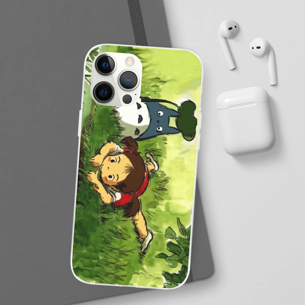 My Neighbor Totoro – Playing Mei IPhone Cases 3 My Neighbor Totoro – Playing Mei IPhone Cases - Image 3