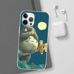 My Neighbor Totoro By The Moon IPhone Cases 22 My Neighbor Totoro By The Moon IPhone Cases -Ghibli 68168 203