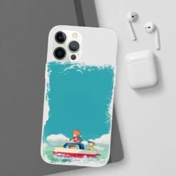 Ponyo And Sosuke On Boat IPhone Cases -Ghibli 68168 212 1