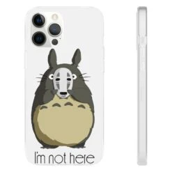 Totoro I’m Not Here IPhone Cases -Ghibli 68168 3 5