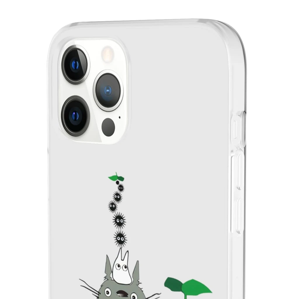 Totoro And The Sootballs IPhone Cases 14 Totoro And The Sootballs IPhone Cases - Image 14