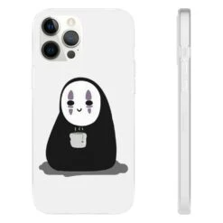 Cute No Face Kaonashi Drinking Hot Tea IPhone Cases -Ghibli 68168 312