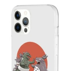 Totoro Vs Godzilla Sumo IPhone Cases -Ghibli 68168 454