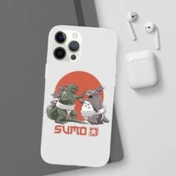 Totoro Vs Godzilla Sumo IPhone Cases -Ghibli 68168 455