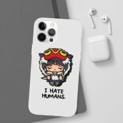 Princess Mononoke Chibi – I Hate Humans IPhone Cases -Ghibli 68168 518