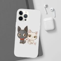 Kiki’s Delivery Service – Jiji And Lily Chibi IPhone Cases -Ghibli 68168 530
