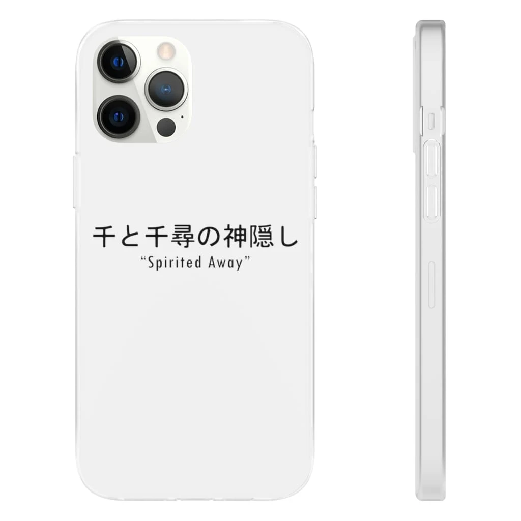 Spirited Away Japanese Letters Print Harajuku IPhone Cases 13 Spirited Away Japanese Letters Print Harajuku IPhone Cases - Image 13