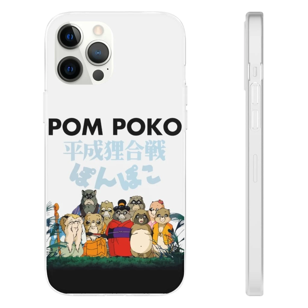 Pom Poko Poster Japanese IPhone Cases 1 Pom Poko Poster Japanese IPhone Cases