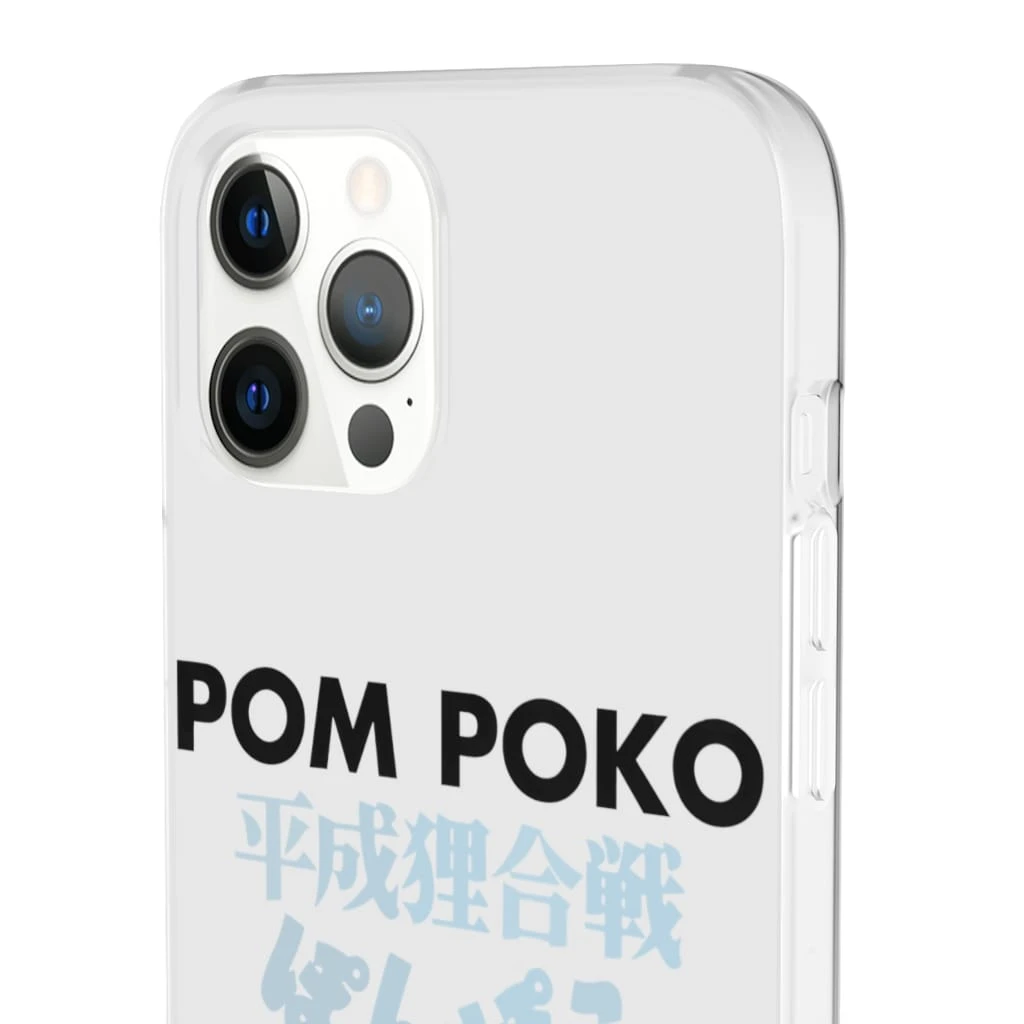 Pom Poko Poster Japanese IPhone Cases 2 Pom Poko Poster Japanese IPhone Cases - Image 2