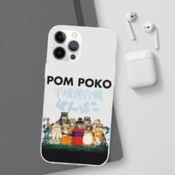 Pom Poko Poster Japanese IPhone Cases 22 Pom Poko Poster Japanese IPhone Cases -Ghibli 68168 611