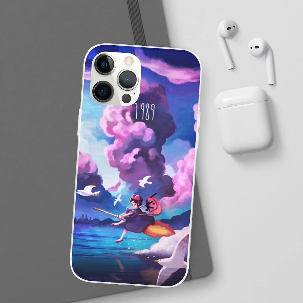 Kiki’s Delivery Service 1989 Illustration IPhone Cases 3 Kiki’s Delivery Service 1989 Illustration IPhone Cases - Image 3