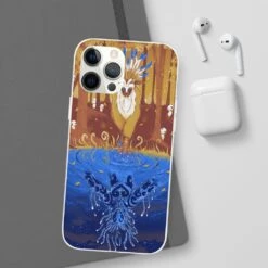 Princess Mononoke Shishigami Day And Night Time IPhone Cases -Ghibli 68168 650