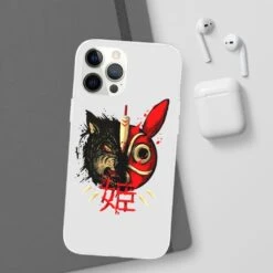 Princess Mononoke Mask & Wolf IPhone Cases -Ghibli 68168 8