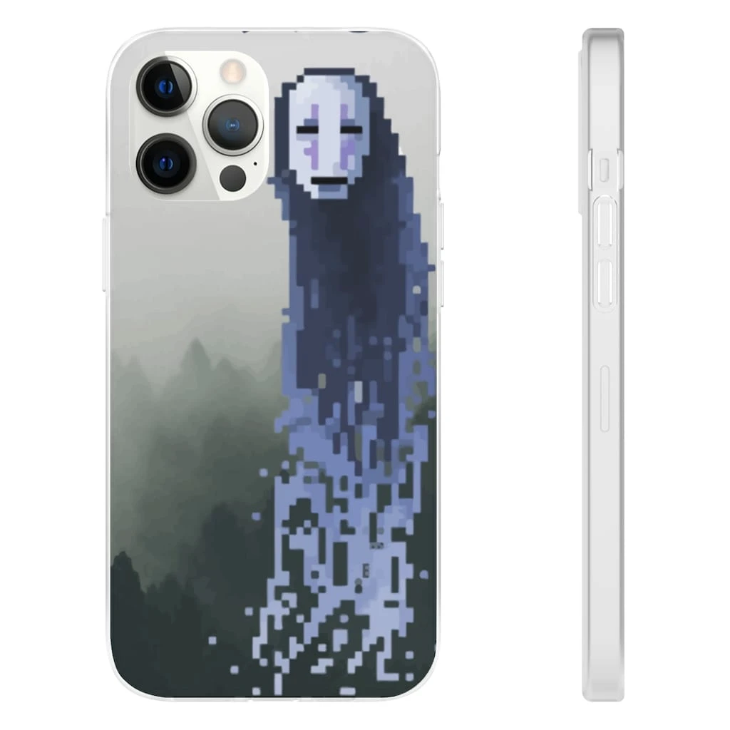 Spirited Away No Face Kaonashi 8bit IPhone Cases 1 Spirited Away No Face Kaonashi 8bit IPhone Cases