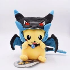 Pokemon Pikachu Cosplay Mega Charizard Plushie 7 Styles -Ghibli 7Styles 20cm Kinds Option Baby Plush toys Cosplay Mega Charizard gyrados Stuffed Animal Dolls Children Toys 2