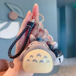 My Neighbor Totoro Cute Bell Keyring 13 Colors -Ghibli Anime Cute Bell Totoro Animal Keyring Men Women Keychain Women Trinket Metal Key Chains Car Bag 1.jpg 640x640 1