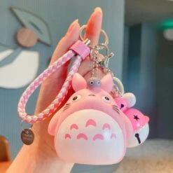 My Neighbor Totoro Cute Bell Keyring 13 Colors -Ghibli Anime Cute Bell Totoro Animal Keyring Men Women Keychain Women Trinket Metal Key Chains Car Bag 1.jpg 640x640 4 1