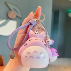 My Neighbor Totoro Cute Bell Keyring 13 Colors -Ghibli Anime Cute Bell Totoro Animal Keyring Men Women Keychain Women Trinket Metal Key Chains Car Bag.jpg 640x640 11