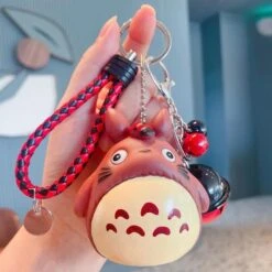 My Neighbor Totoro Cute Bell Keyring 13 Colors -Ghibli Anime Cute Bell Totoro Animal Keyring Men Women Keychain Women Trinket Metal Key Chains Car Bag.jpg 640x640 5