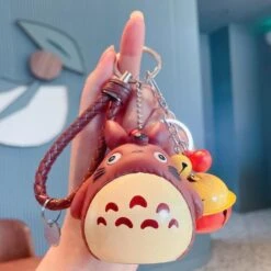 My Neighbor Totoro Cute Bell Keyring 13 Colors -Ghibli Anime Cute Bell Totoro Animal Keyring Men Women Keychain Women Trinket Metal Key Chains Car Bag.jpg 640x640 6