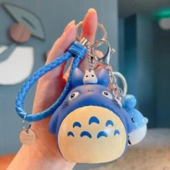 My Neighbor Totoro Cute Bell Keyring 13 Colors -Ghibli Anime Cute Bell Totoro Animal Keyring Men Women Keychain Women Trinket Metal Key Chains Car Bag.jpg 640x640 7