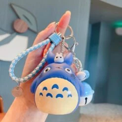 My Neighbor Totoro Cute Bell Keyring 13 Colors -Ghibli Anime Cute Bell Totoro Animal Keyring Men Women Keychain Women Trinket Metal Key Chains Car Bag.jpg 640x640 8