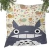 Smiling Totoro Quilt Blanket