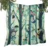 Totoro And Friends In The Jungle Quilt Blanket