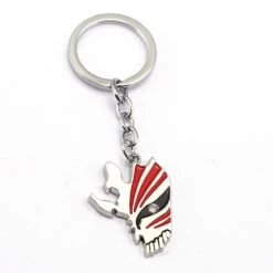 Bleach Keychain 9 Styles -Ghibli BLEACH Keychain Anime Key Chain 9 style Key Ring Holder Pendant Kurosaki Mask Chaveiro Jewelry Souvenir 2