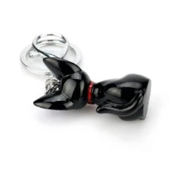 Kiki’s Delivery Service Jiji Keychain -Ghibli Black Cat JIJI keychain Anime Kiki s Delivery Service Kiki Cat 3D Mini Keychain Kids Toy 5