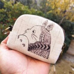 My Neighbor Totoro Canvas Coin Purse -Ghibli Cute Totoro Canvas Coin Purse Shell Wallet Fashion Giraffe Animals Key Pouch Bag creative Mini Change 1.jpg 640x640 1