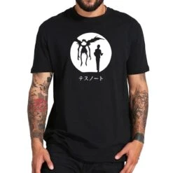 Death Note Cotton T-shirt For Men -Ghibli Death Note T shirt I Just Need Your Name Letter Print T shirt Breathable 100 Cotton 3