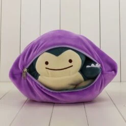 Pokemon Ditto Transferable Plushie -Ghibli Ditto Transfer Plush Toy Metamon Charmander Squirtle Bulbasaur Lapras Snorlax Gengar Poliwag Clefair Stuffed Doll Pillow 2