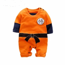 Dragon Ball Son Goku Cosplay Costume For Baby -Ghibli Dragon Ball Baby Rompers Newborn Baby Boys Clothes SON GOKU Toddler Jumpsuit Bebes Halloween Costumes For 3 wpp1588587009913