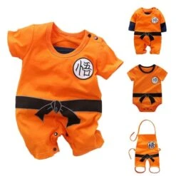 Dragon Ball Son Goku Cosplay Costume For Baby
