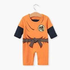 Dragon Ball Son Goku Cosplay Costume For Baby -Ghibli Dragon Ball Baby Rompers Newborn Baby Boys Clothes SON GOKU Toddler Jumpsuit Bebes Halloween Costumes For.jpg 640x640