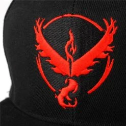 Pokemon Go Cotton Baseball Caps -Ghibli Game Pokemon Go Baseball Cap Cosplay Costume Prop Embroidered Hat Outdoor Sunhat Accessories Unisex Adult 4