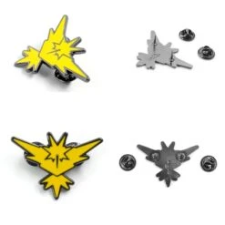 Pokemon Team Mystic, Valor And Instinct Badge Pins -Ghibli Game Pokemon Go Brooch Cosplay prop Accessories Team Mystic Team Valor Team Instinct Three camps badges 3