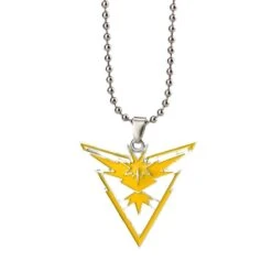 Pokemon Go Metal Pendant Necklace -Ghibli Game Pokemon Go Necklace Cosplay Prop Jewelry Accessory Metal Pendant Men Women 3