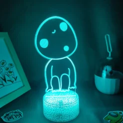 Princess Mononoke Kodama 3D LED Light Multi-Color Changing 23 Princess Mononoke Kodama 3D LED Light Multi-Color Changing -Ghibli H104c548f47c44382b3c96bb13f86d999f