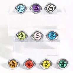NARUTO Akatsuki Member Ring 10 Pcs/Set -Ghibli H423a2d23f86140e69f244c48d74d17135