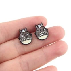 My Neighbor Totoro & Fairy Dust Stud Earrings -Ghibli H7e242a58f01f458b8de56a18cf9de787n