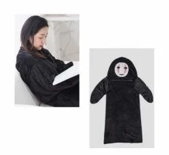 Spirited Away No Face Man Flannel Cosplay Costume -Ghibli H9d28818c2e6e41cfadef4ce0040e9c22W