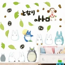 My Neighbor Totoro Wall Stickers Home Decoration -Ghibli H9ed9c5f5d4444df0b56382beb0ae1bf8o