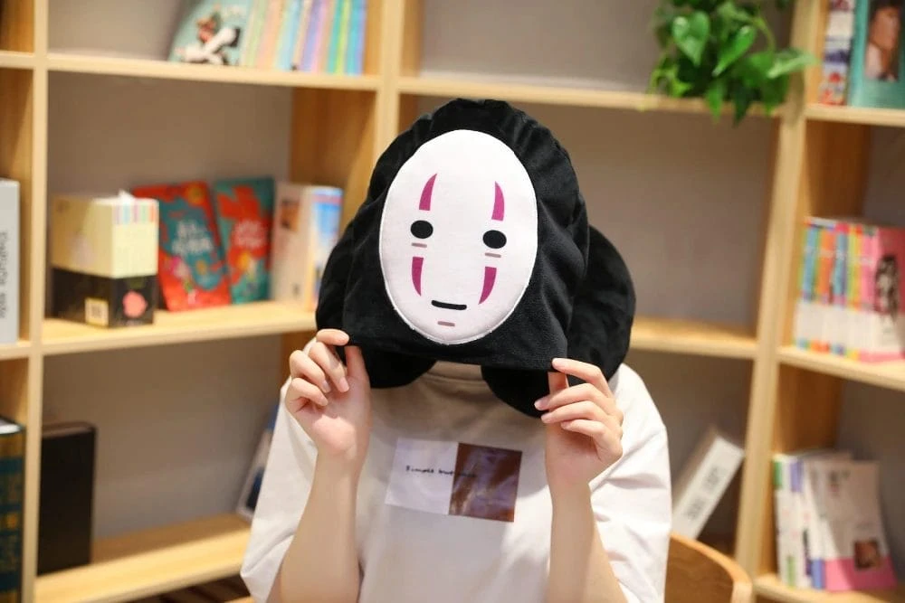 Spirited Away No Face Man U Shape Pillow 5 Spirited Away No Face Man U Shape Pillow - Image 5